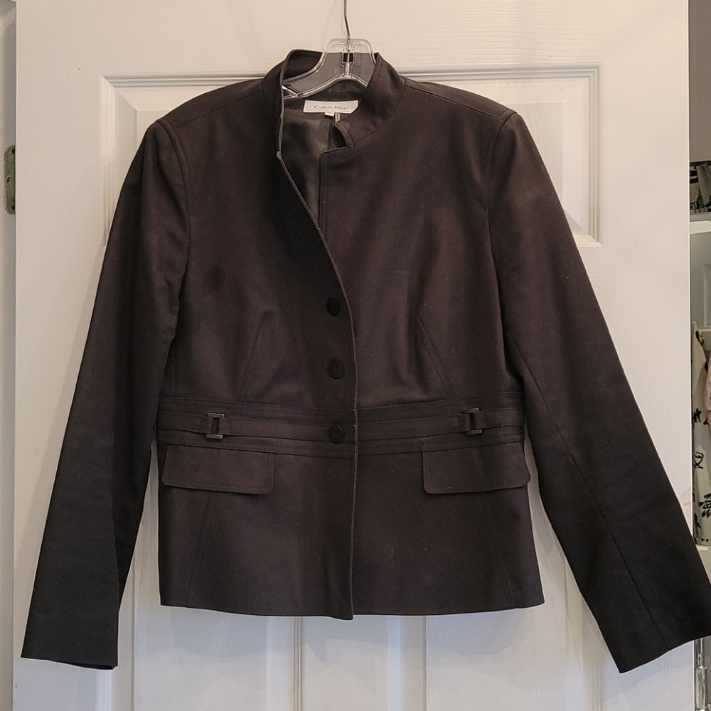 Calvin Klein black suit jacket